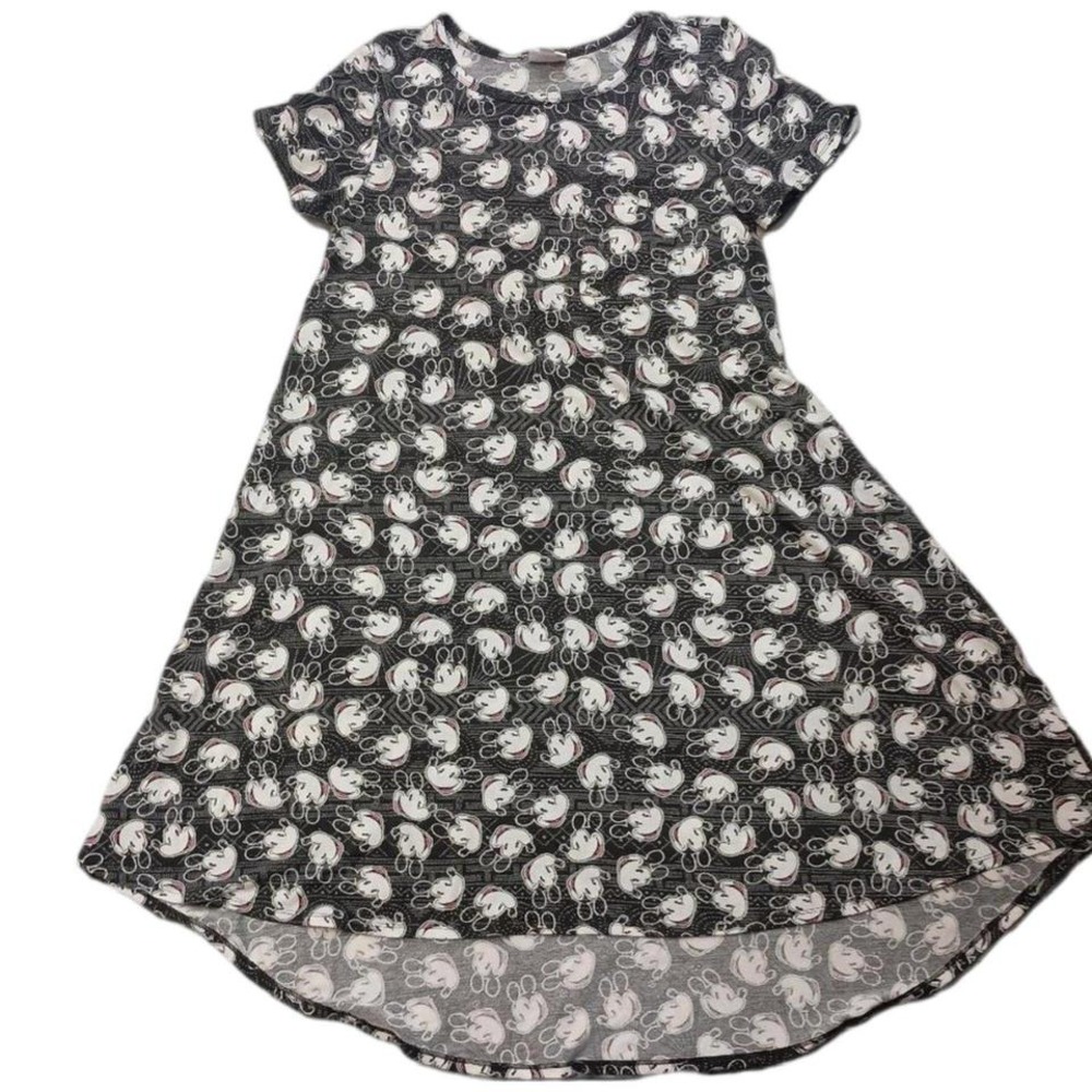 LuLaRoe Disney Mickey Mouse Print Hi-Lo Dress SKUW468